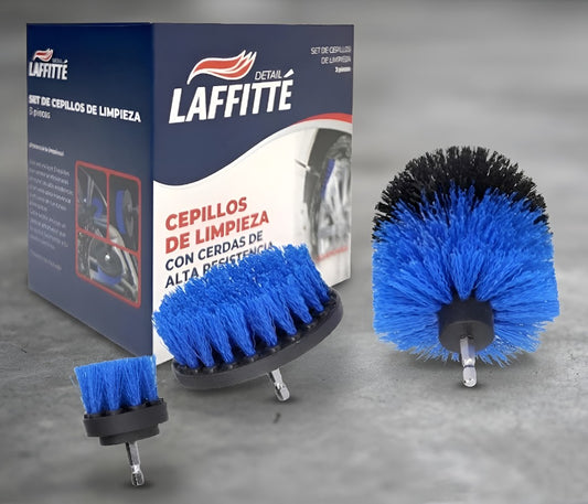 Kit de cepillos para taladro (Acople hexagonal)