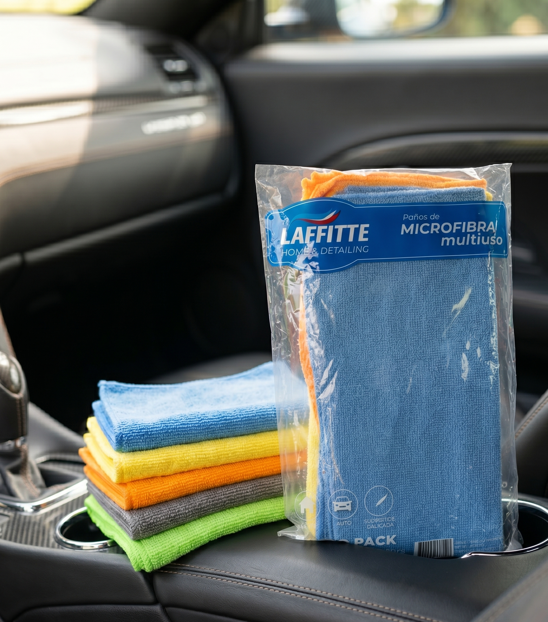 Microfibras Laffitte pelo corto multiuso 30X30